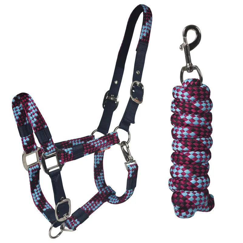 Red Horse Halter Set
